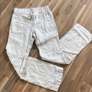 Athleta Linen Wide Leg Pant